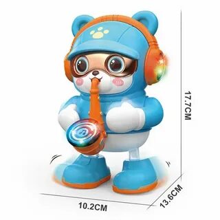 BEAR WITH LIGHT AND MUSIC