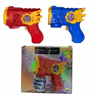 BATTERY OPERATED BUBBLE GUN