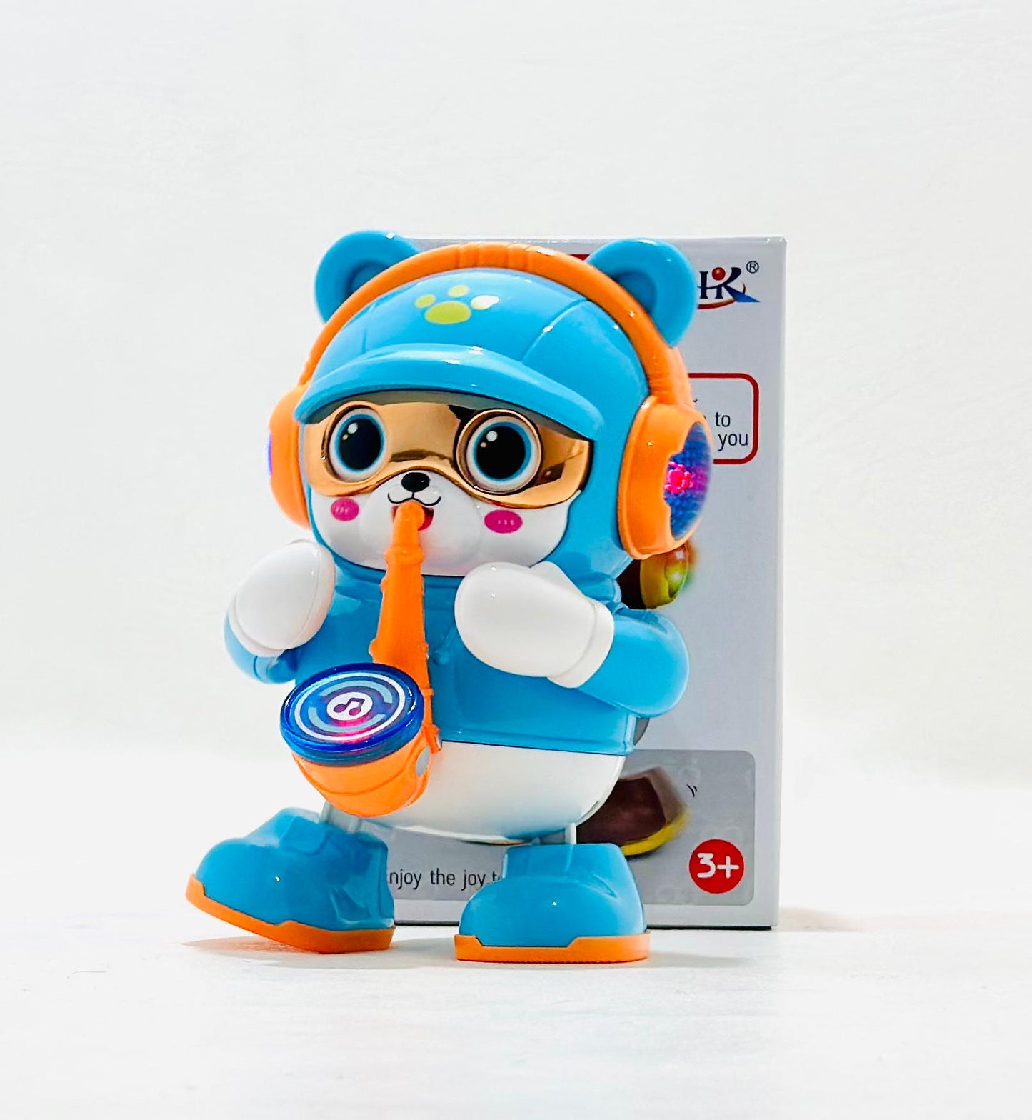 BEAR WITH LIGHT AND MUSIC