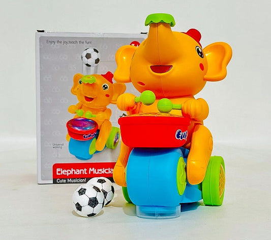 Elephent With Flying Ball