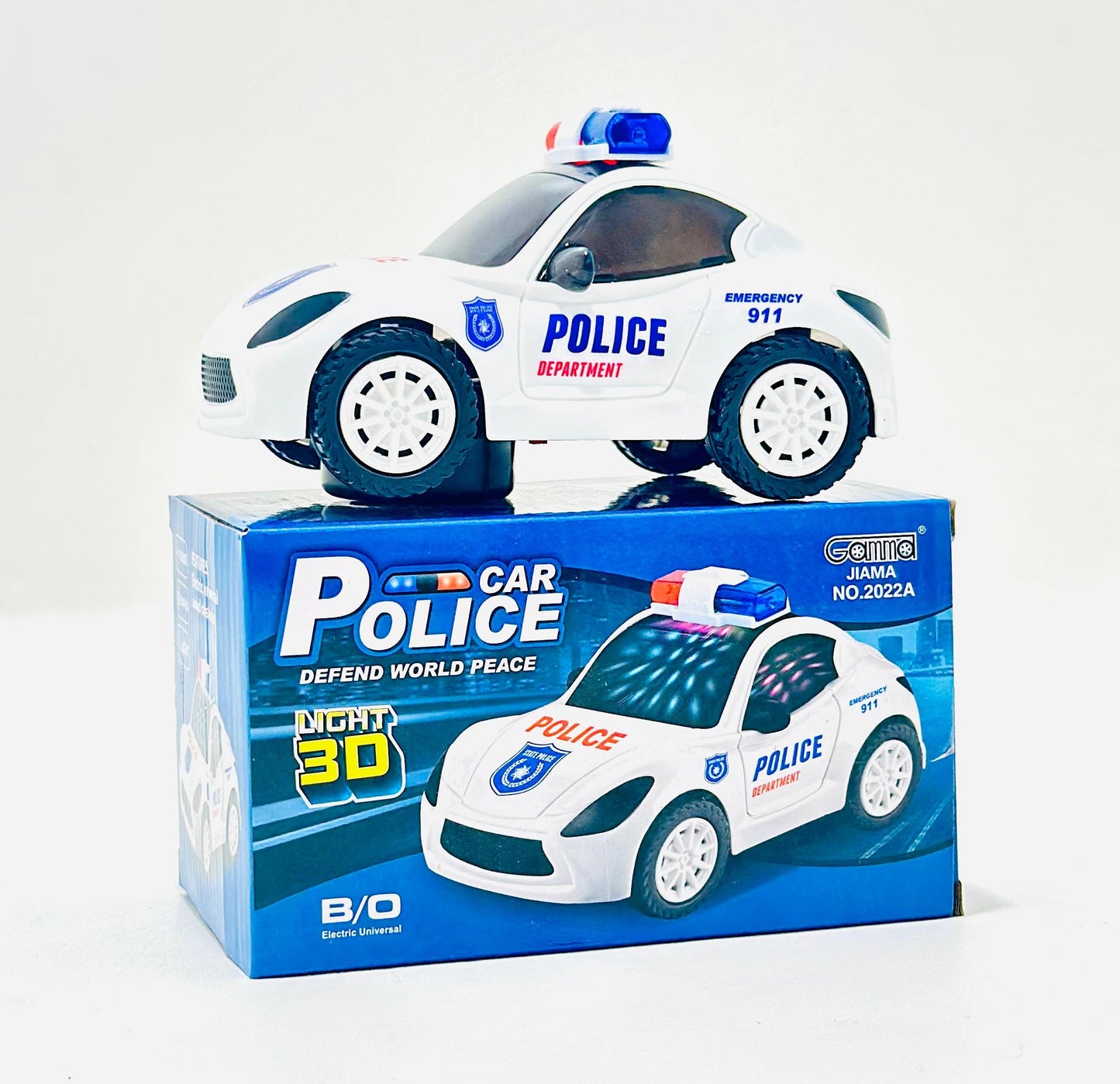 3D LIGHT CAR BATTERY OPREATED