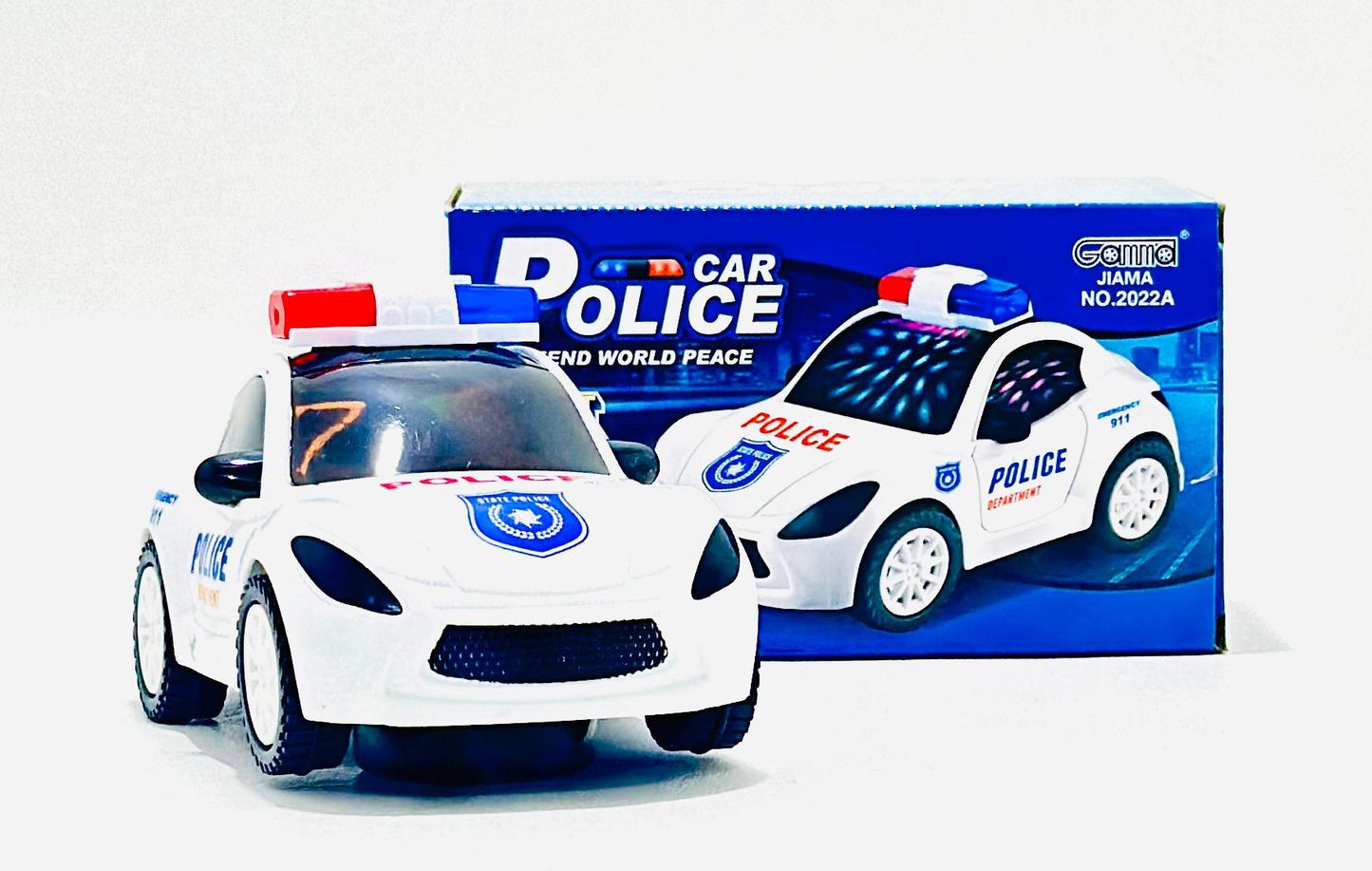 3D LIGHT CAR BATTERY OPREATED