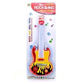 BATTERY OPERATED GUITAR CARD